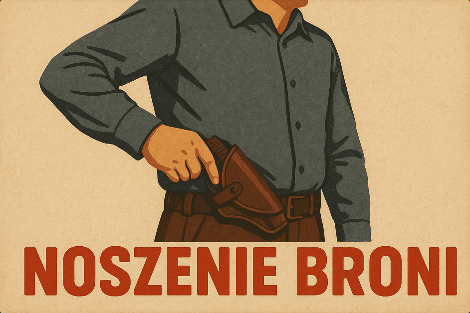 Noszenie broni w rozumieniu ustawy o broni i amunicji